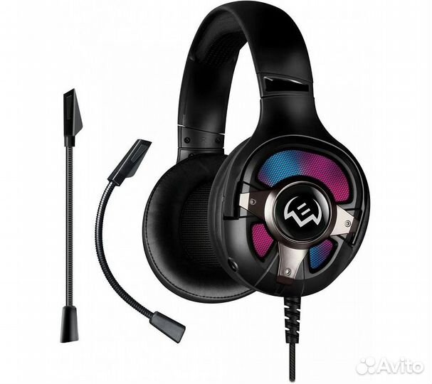 Компьютерная гарнитура Sven AP-U1100MV, черный