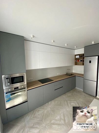 Кухня до потолка от производителя