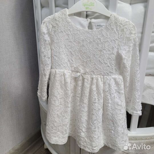 Платье для девочки 80 размер
