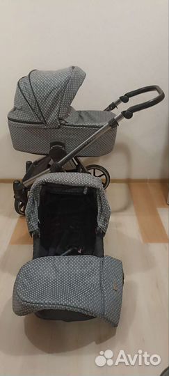 Коляска 2 в 1 riko Qubus