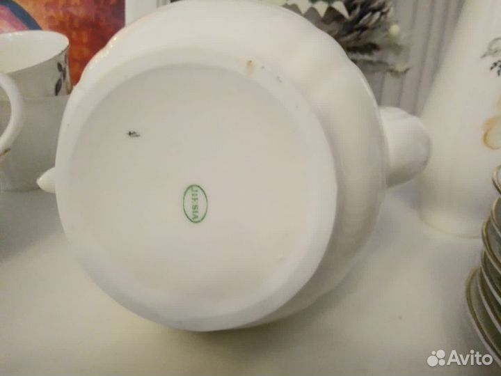 Jiasia Кофейный сервиз фарфор СССР винтаж раритет