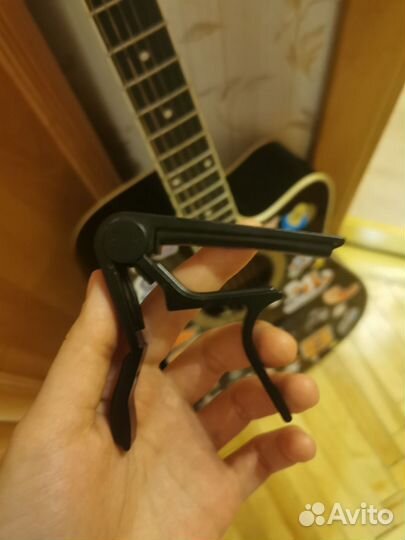 Гитара Deviser L-806-BK (+ чехол, медиаторы, капо)