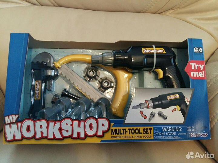 Новый игрушечный набор инструментов