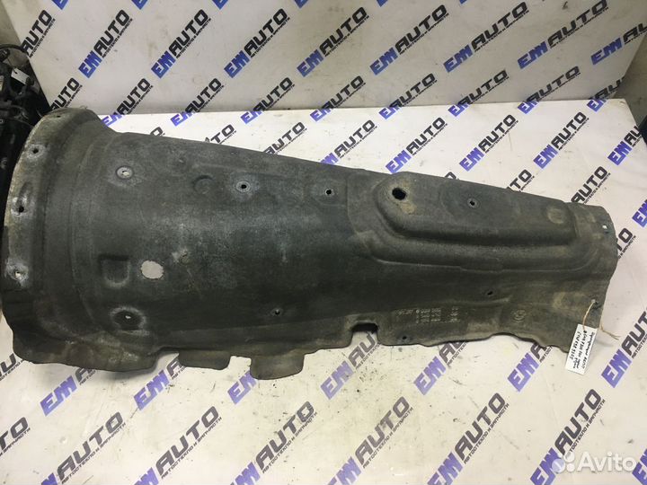 Шумоизоляция АКПП бмв 730D F01 седан, дизель
