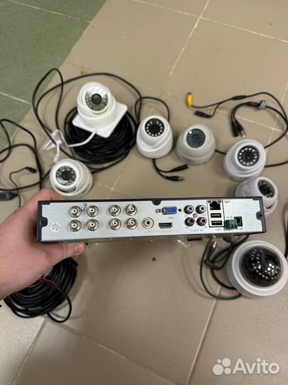 Комплект видеонаблюдения 8 камер