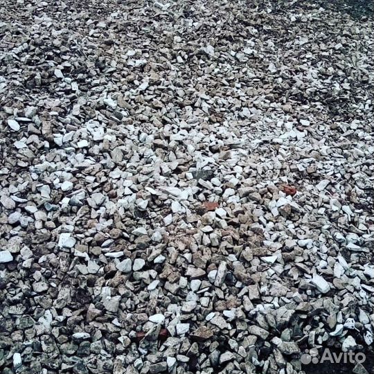 Щебень гравийный