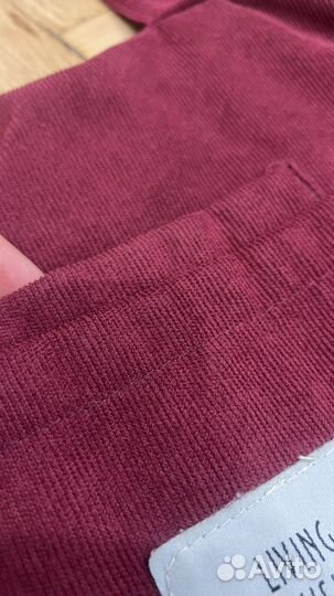 Вельветовая сумка шоппер