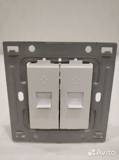 Компьютерная розетка (двойная)