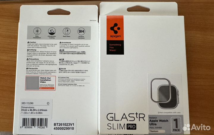 Защитное стекло Spigen для Apple Watch Ultra 49mm