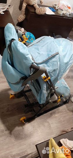 Коляска санки