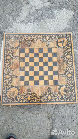 Шахматный стол без ножек