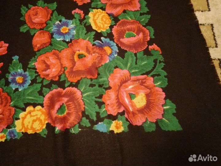 Платок шерстяной СССР