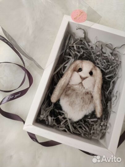 Звероброшь зайчик подарок