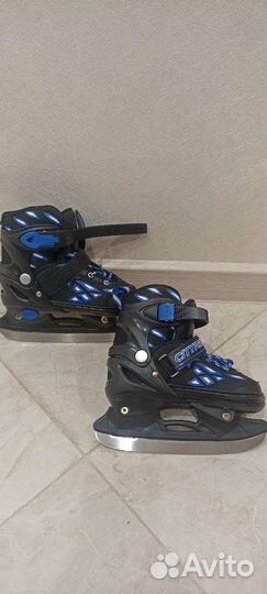 Коньки раздвижные 31-34