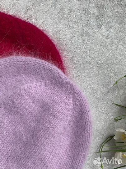 Шапка бини из пуха норки