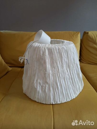 Люстра с абажуром бу