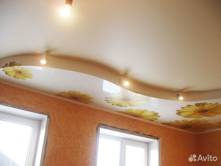 Натяжные потолки