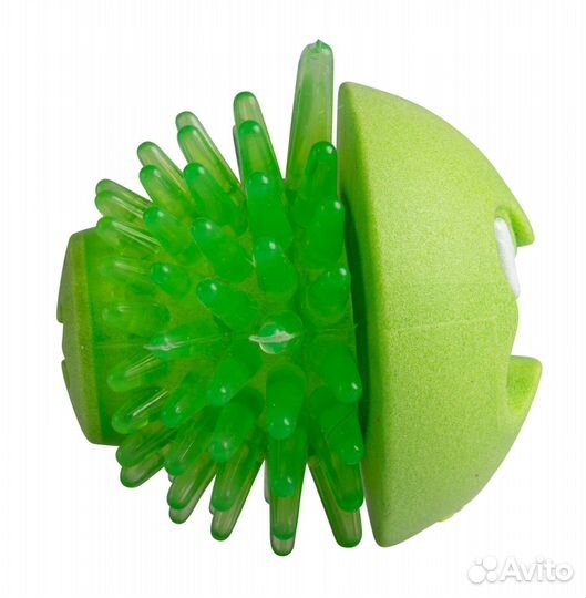 Rogz игрушка с отверстиями для лакомств и массажны