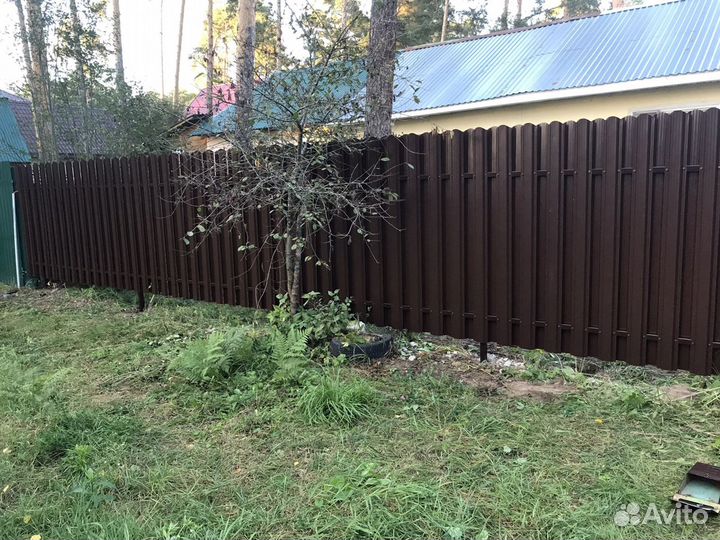 Установка заборов