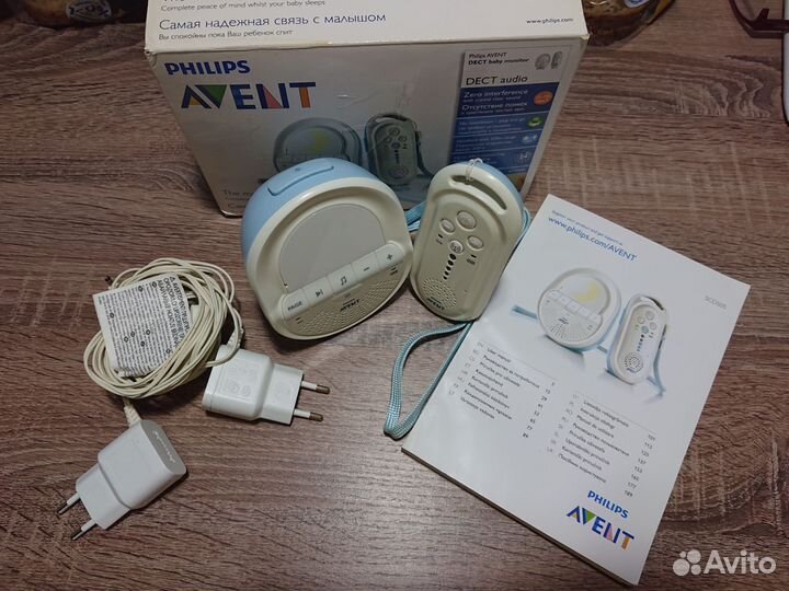 Радионяня philips avent scd 505