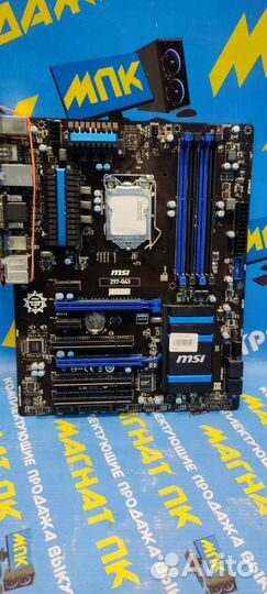 Материнская плата s1150 MSI Z97-G43