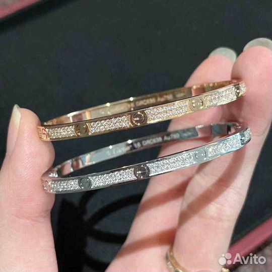 Cartier Браслет бриллиантовый паваж 0,95 ct