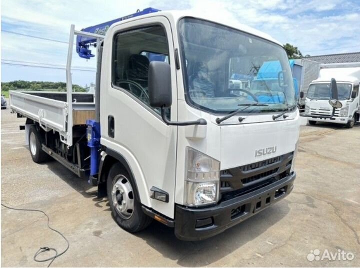 Isuzu Elf с КМУ, 2016