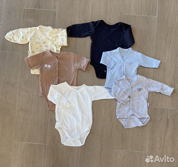 Одежда на малыша 0-6 месяцев