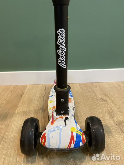 Самокат трехколесный складной Moby kids ART