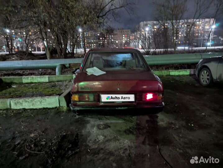 Mercedes-Benz 190 (W201) 2.0 МТ, 1985, 200 000 км