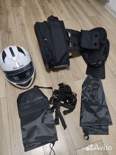 Кофры боковые для мотоцикла,текстиль,универсальные