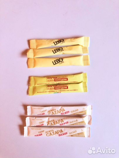 Сахарные пакетики