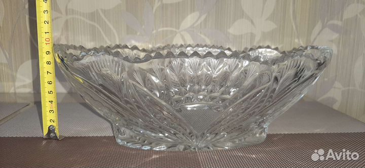 Хрустальный салатник