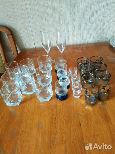Фужеры,стопки,стаканы