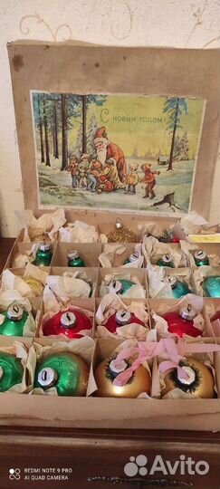 Елочные игрушки гдр