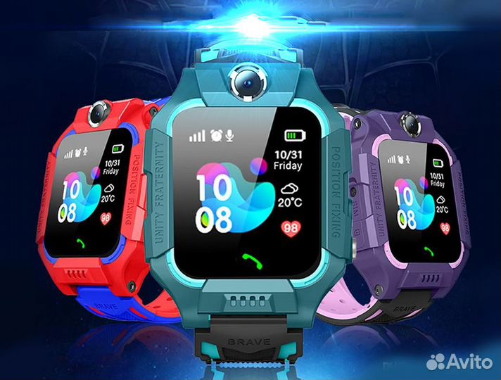 Детские смарт-часы Smart Baby Watch GW600S