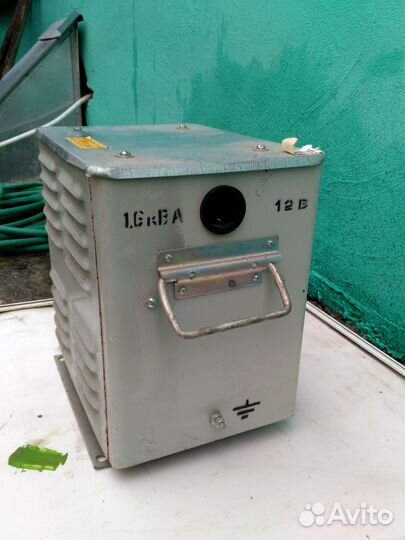 Трансформатор понижающий 12в для бани и подвалов