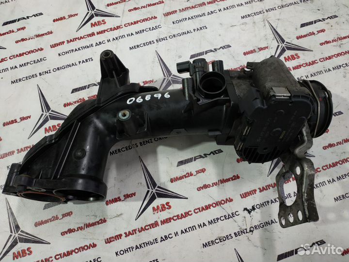 Дроссель Om642 w211 Mercedes