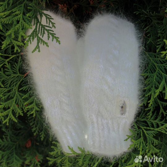 Носки, варежки и др. из шерсти Самоедской собаки