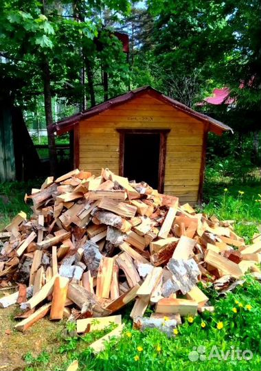 Дрова сухие в укладку любого объема
