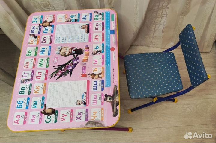 Детский стол и стул