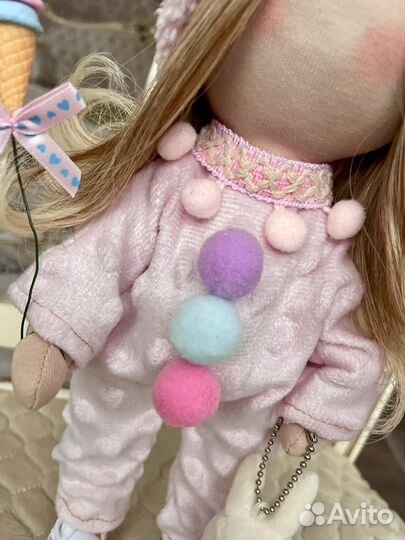 Интерьерная кукла ручной работы