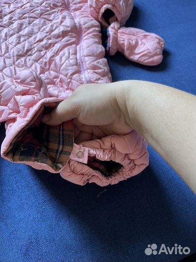 Зимний комбинезон для девочки