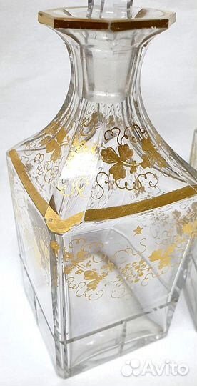 Антикварный штоф / Графин стекло