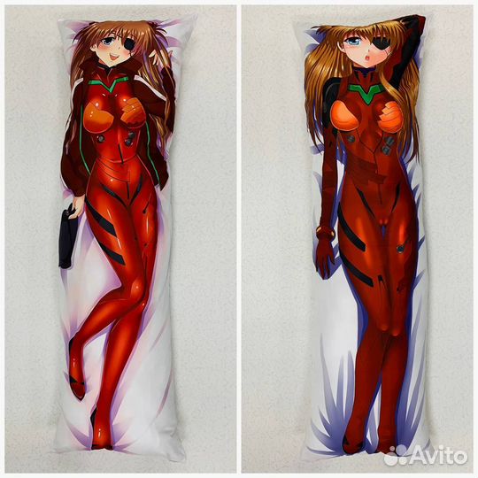 Подушка обнимашка анимэ (дакимакура) Евангелион