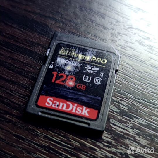 SanDisk Extreme Pro sdxc 128GB UHS-II (300 MB/s)