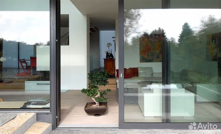 Окна из алюминия