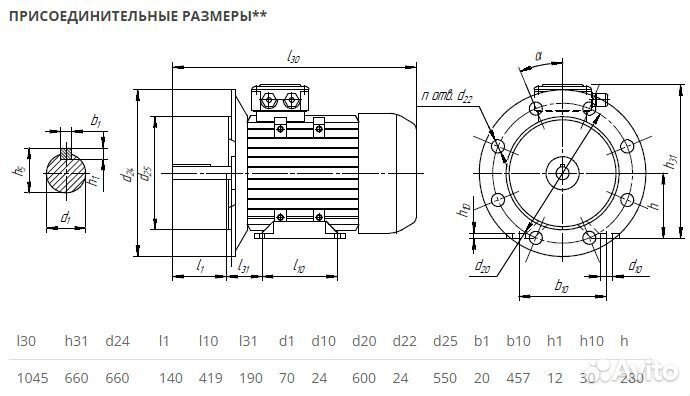 Электродвигатель аир 280М2 (132кВт-3000об) новый