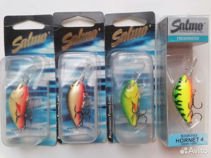 Воблеры Salmo Hornet 4f, 4s, 4sdr