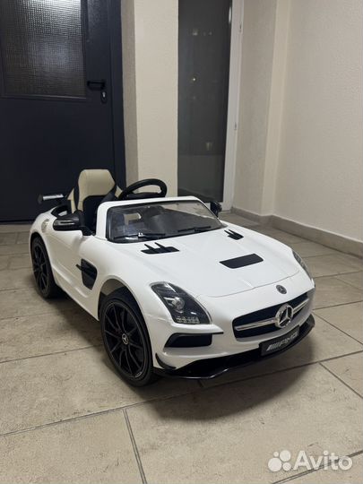 Детский электромобиль mercedes benz sls amg